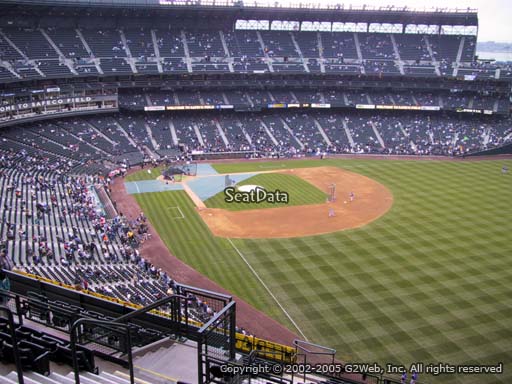 Seat view from section 312 at T-Mobile Park, home of the Seattle Mariners