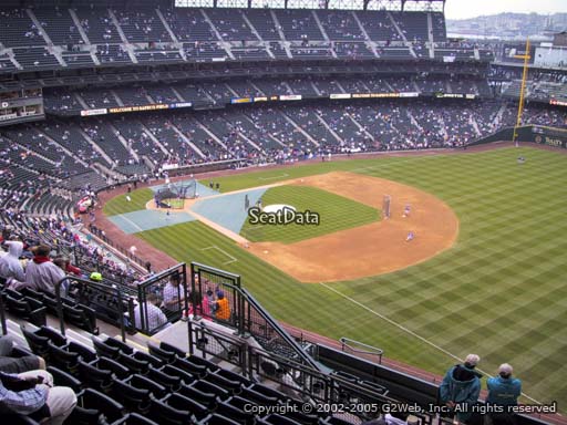 Seat view from section 315 at T-Mobile Park, home of the Seattle Mariners