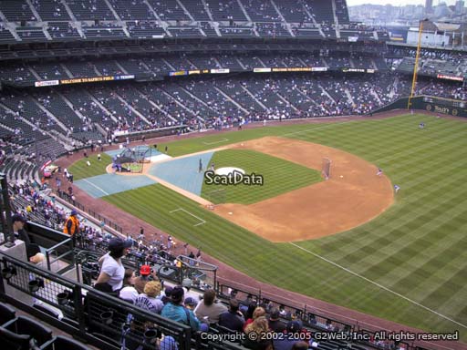 Seat view from section 316 at T-Mobile Park, home of the Seattle Mariners