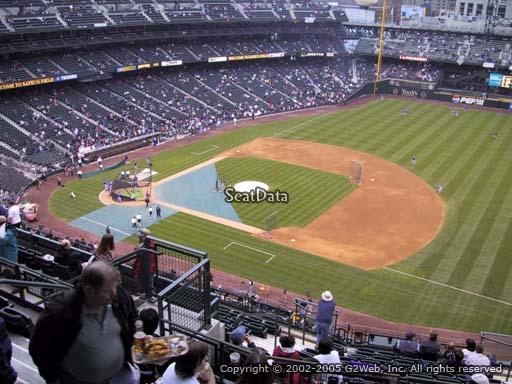 Seat view from section 319 at T-Mobile Park, home of the Seattle Mariners