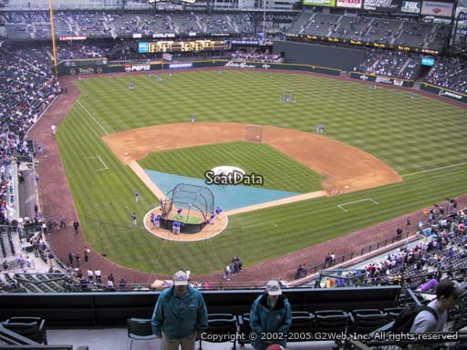 Seat view from section 328 at T-Mobile Park, home of the Seattle Mariners