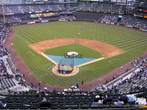 Seat view from section 329 at T-Mobile Park, home of the Seattle Mariners
