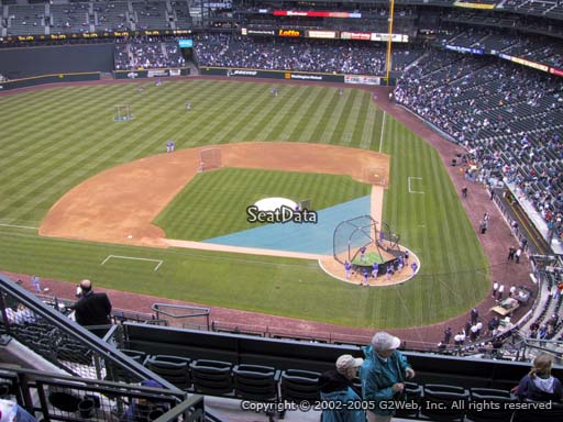 Seat view from section 334 at T-Mobile Park, home of the Seattle Mariners