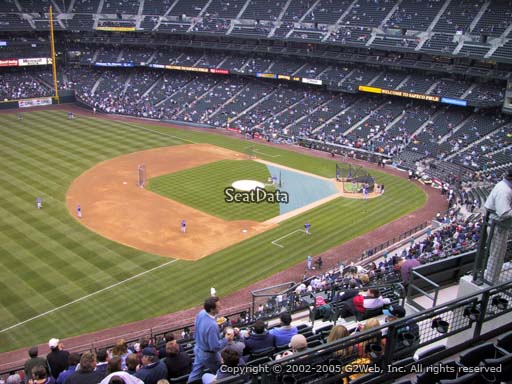 Seat view from section 344 at T-Mobile Park, home of the Seattle Mariners