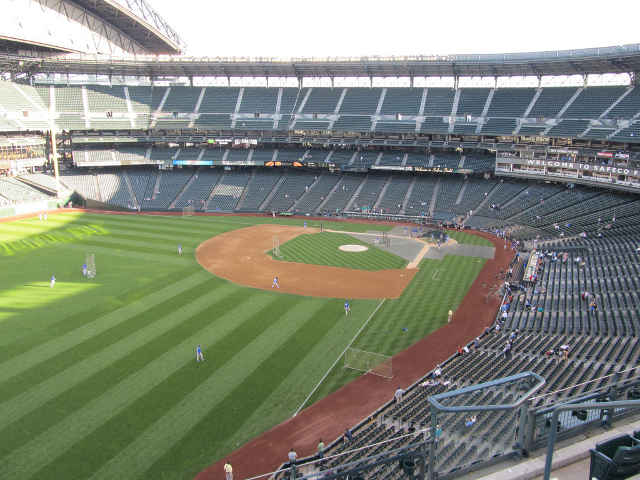 Seat view from section 349 at T-Mobile Park, home of the Seattle Mariners