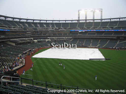 Seat view from section 301 at Citi Field, home of the New York Mets