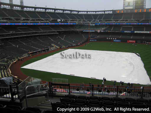 Seat view from section 311 at Citi Field, home of the New York Mets