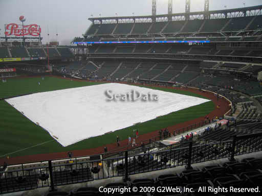 Seat view from section 330 at Citi Field, home of the New York Mets