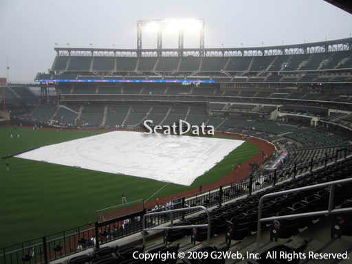 Seat view from section 333 at Citi Field, home of the New York Mets