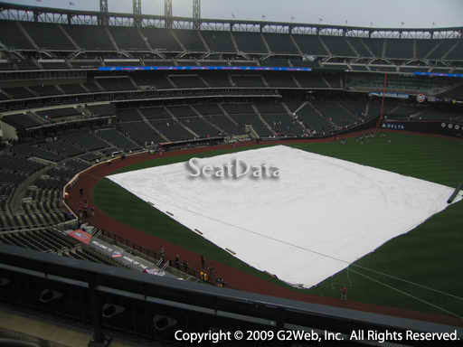 Seat view from section 404 at Citi Field, home of the New York Mets