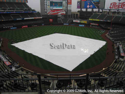 Seat view from section 416 at Citi Field, home of the New York Mets