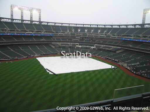 Seat view from section 437 at Citi Field, home of the New York Mets