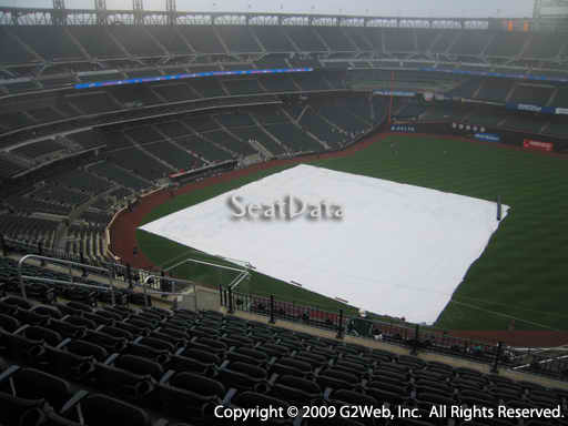 Seat view from section 505 at Citi Field, home of the New York Mets
