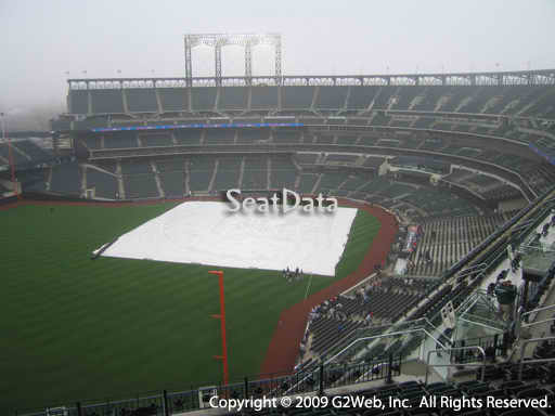 Seat view from section 531 at Citi Field, home of the New York Mets