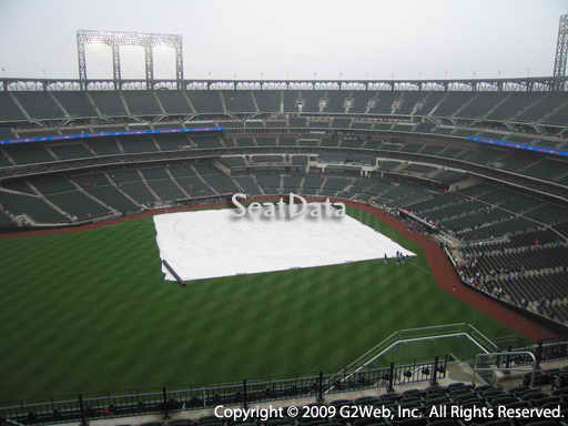 Seat view from section 537 at Citi Field, home of the New York Mets