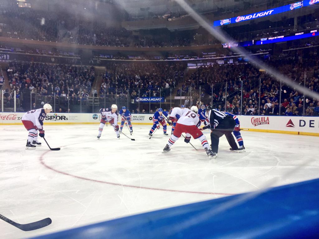 Seat view from section 6 at Madison Square Garden, home of the New York Rangers
