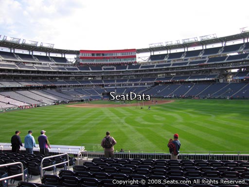 Seat view from section 143 at Nationals Park, home of the Washington Nationals