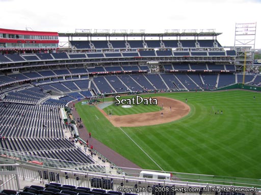 Seat view from section 230 at Nationals Park, home of the Washington Nationals