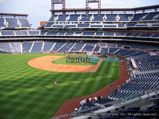 Seat view from section 237 at Citizens Bank Park, home of the Philadelphia Phillies