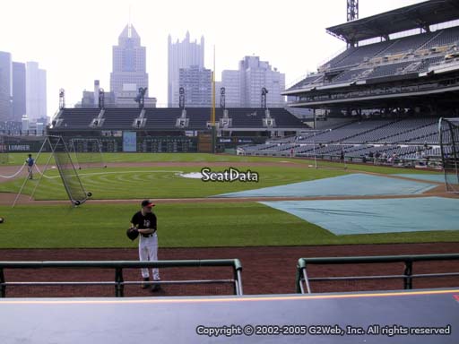 Seat view from section 22 at PNC Park, home of the Pittsburgh Pirates