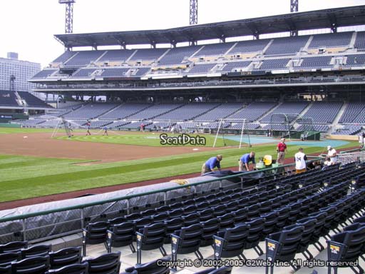 Seat view from section 27 at PNC Park, home of the Pittsburgh Pirates
