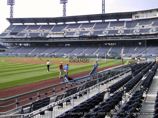 Seat view from section 30 at PNC Park, home of the Pittsburgh Pirates