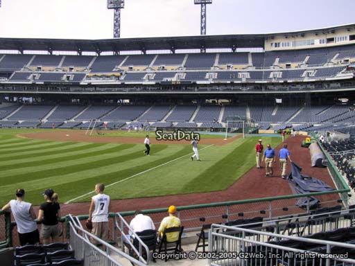 Seat view from section 32 at PNC Park, home of the Pittsburgh Pirates
