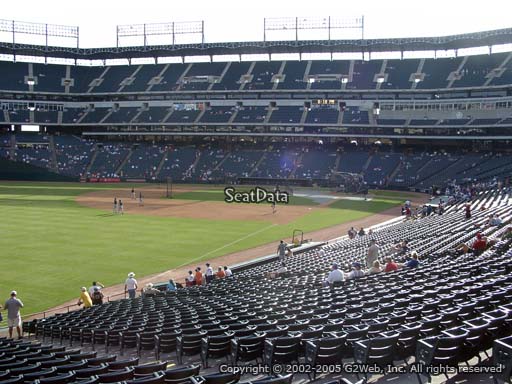 Seat view from section 112 at Globe Life Park in Arlington, home of the Texas Rangers