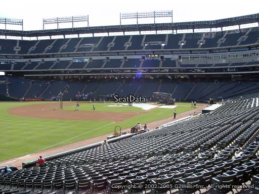 Seat view from section 12 at Globe Life Park in Arlington, home of the Texas Rangers