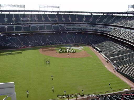 Seat view from section 301 at Globe Life Park in Arlington, home of the Texas Rangers