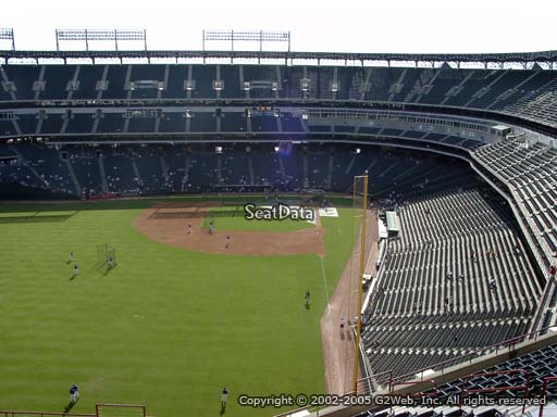 Seat view from section 306 at Globe Life Park in Arlington, home of the Texas Rangers