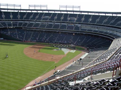 Seat view from section 310 at Globe Life Park in Arlington, home of the Texas Rangers