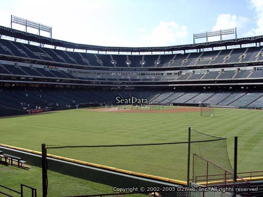 Seat view from section 51 at Globe Life Park in Arlington, home of the Texas Rangers