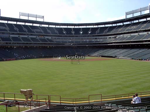 Seat view from section 52 at Globe Life Park in Arlington, home of the Texas Rangers