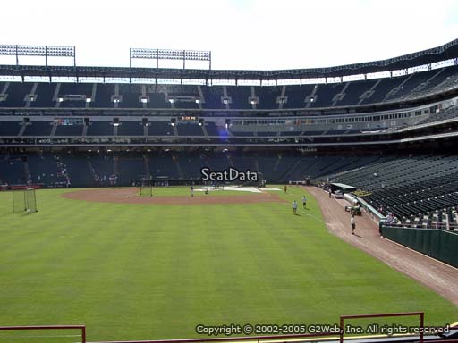 Seat view from section 7 at Globe Life Park in Arlington, home of the Texas Rangers