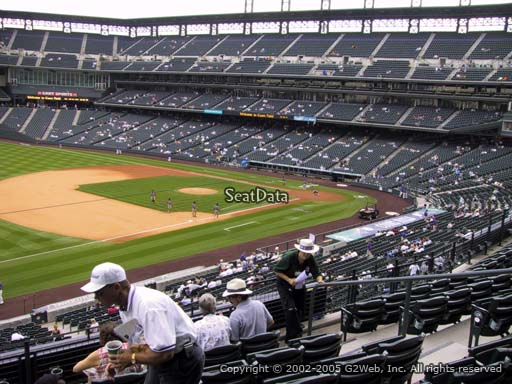 Seat view from section 244 at Coors Field, home of the Colorado Rockies