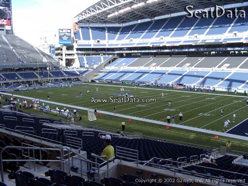 Seat view from section 230 at CenturyLink Field, home of the Seattle Seahawks