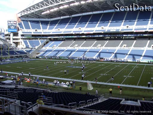Seat view from section 232 at CenturyLink Field, home of the Seattle Seahawks