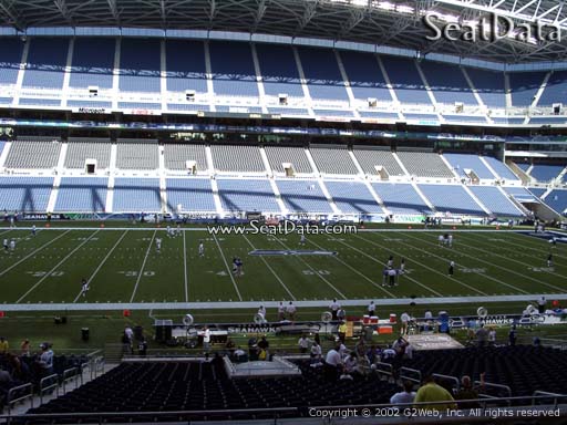 Seat view from section 236 at CenturyLink Field, home of the Seattle Seahawks