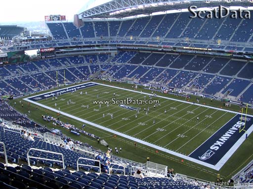 Seat view from section 303 at CenturyLink Field, home of the Seattle Seahawks