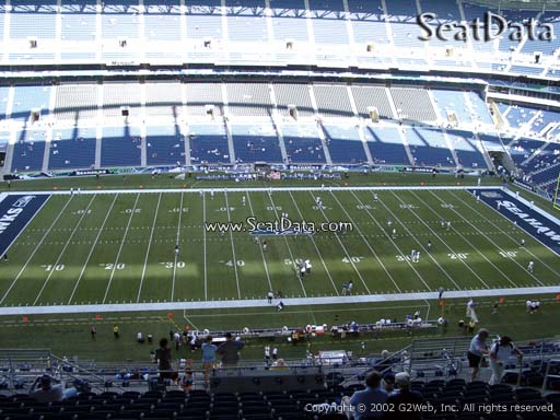 Seat view from section 336 at CenturyLink Field, home of the Seattle Seahawks