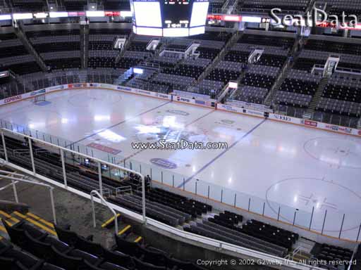 Seat view from section 213 at the SAP Center at San Jose, home of the San Jose Sharks