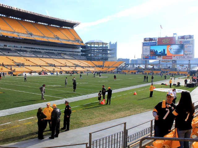 Seat view from section 126 at Heinz Field, home of the Pittsburgh Steelers