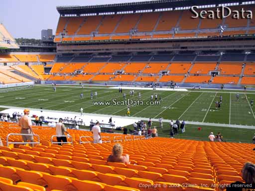 Seat view from section 237 at Heinz Field, home of the Pittsburgh Steelers