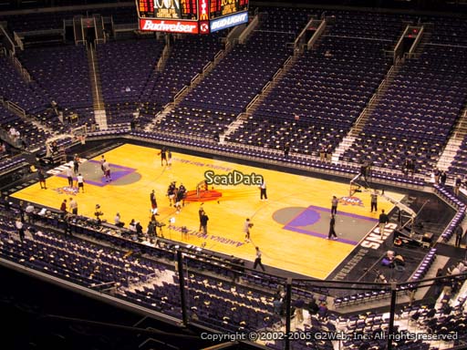 Seat view from section 232 at Talking Stick Resort Arena, home of the Phoenix Suns