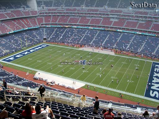 Seat view from section 631 at NRG Stadium, home of the Houston Texans