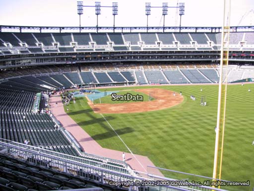Seat view from section 210 at Comerica Park, home of the Detroit Tigers