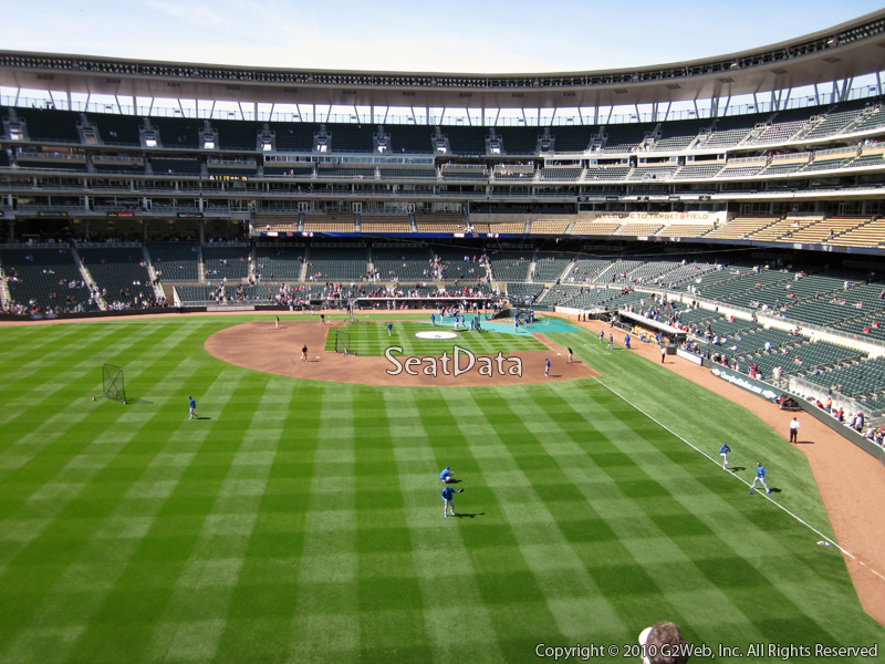 Seat view from section 230 at Target Field, home of the Minnesota Twins