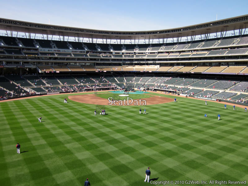 Seat view from section 234 at Target Field, home of the Minnesota Twins