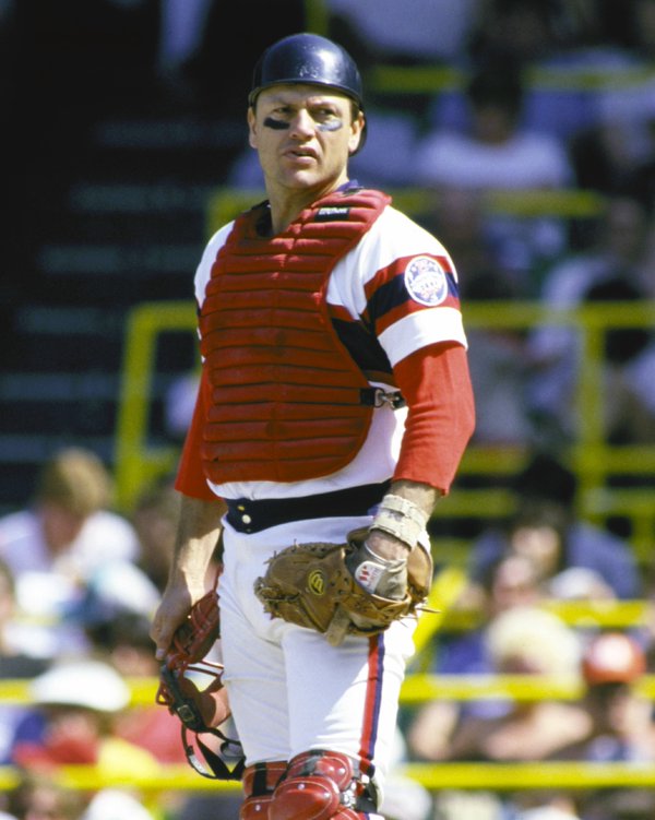 Photo of former White Sox catcher Carlton Fisk.